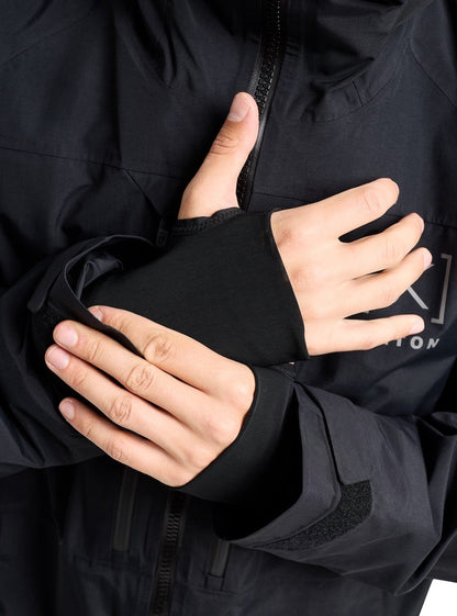 BURTON AK VESTE NEIGE SWASH GORE TEX 2L JACKET True Black