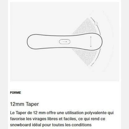 BURTON SNOW FAMILY TREE HOMETOWN HERO CAMBER 160 wide