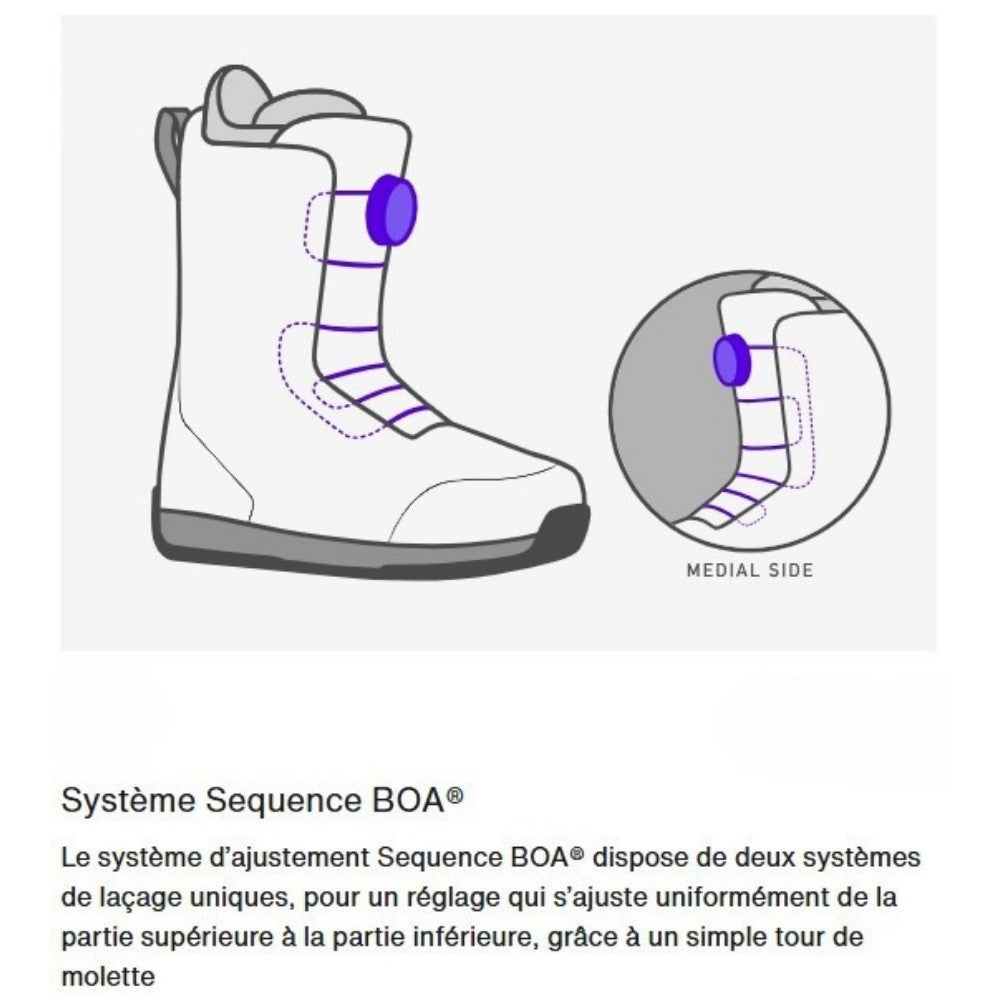 BURTON BOOTS SNOW MOTO BOA Black