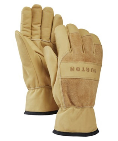 BURTON GANTS CUIR LIFTY LEATHER GLOVES Rawhide