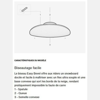 BURTON PACK SNOWBOARD ENFANT AFTER SCHOOL 90 cm