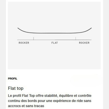 BURTON PACK SNOWBOARD ENFANT AFTER SCHOOL 90 cm