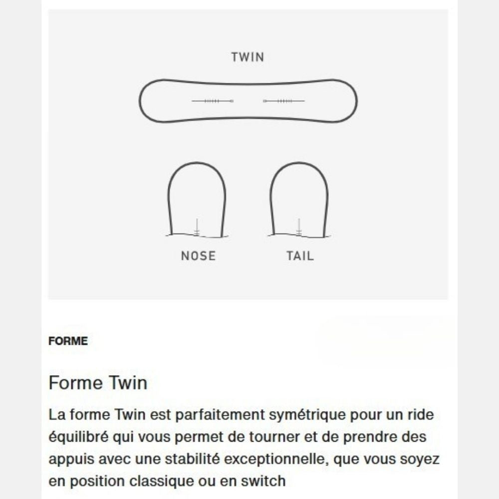 BURTON PACK SNOWBOARD ENFANT AFTER SCHOOL 90 cm