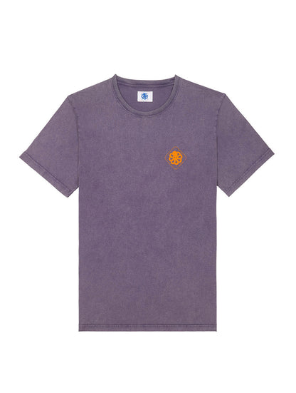 JONSEN TEE-SHIRT CLASSIC BIG LABEL Grape fade out