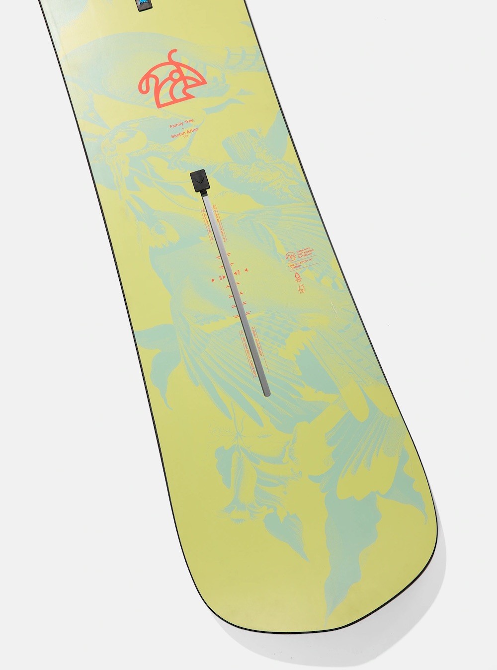 スノーボード yashinpeaceBurton family tree 147 BURTON SNOW FAMILY TREE SKETCH ARTIST CAMBER 147 – Massilia Surf Shop