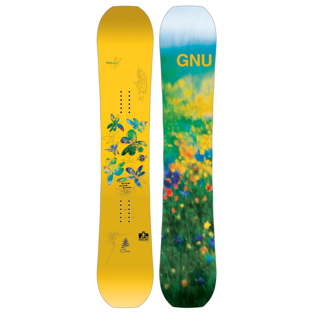 GNU SNOWBOARD FEMME GLOSS C 144cm
