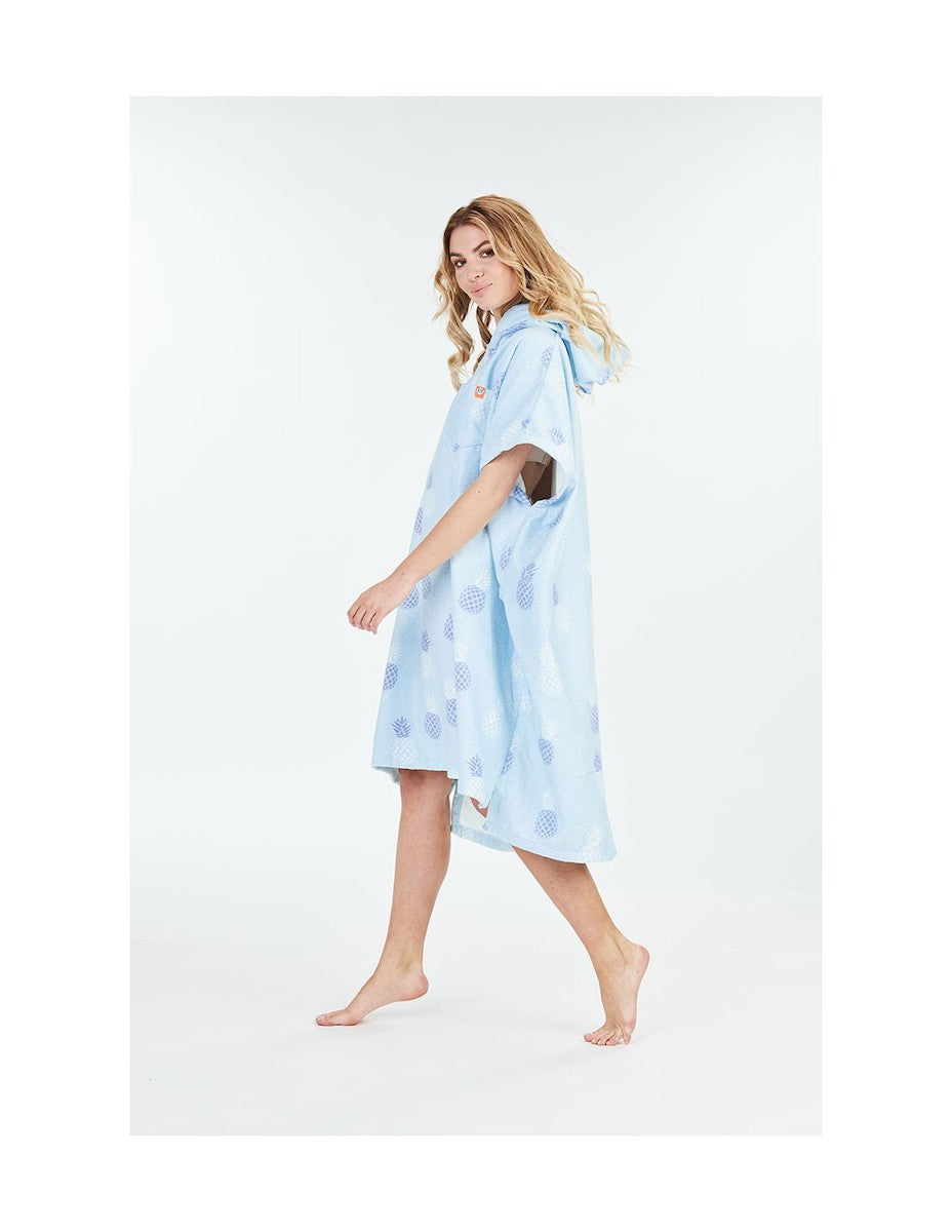 AFTER PONCHO PINEAPPLE blue