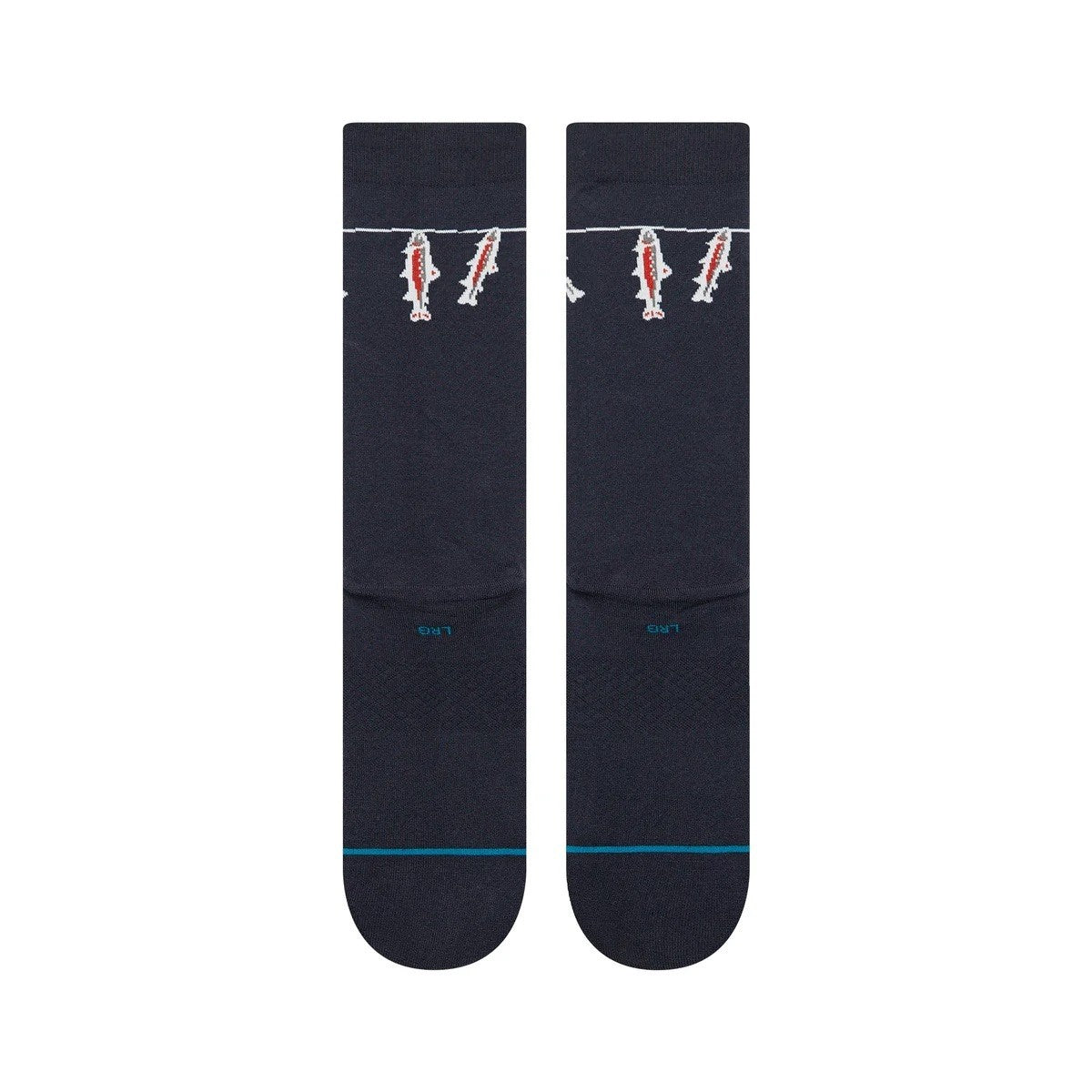 STANCE CHAUSSETTES GONE FISHIN CREW Navy