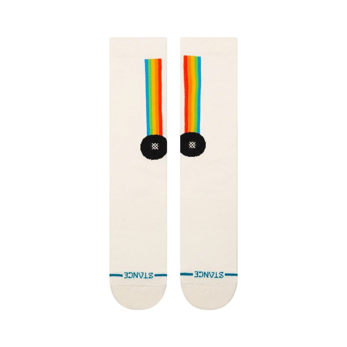 STANCE CHAUSSETTES POLAROID APERTURE CREW White