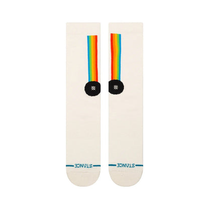 STANCE CHAUSSETTES POLAROID APERTURE CREW White