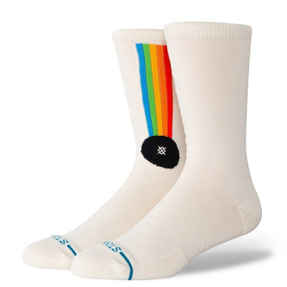 STANCE CHAUSSETTES POLAROID APERTURE CREW White