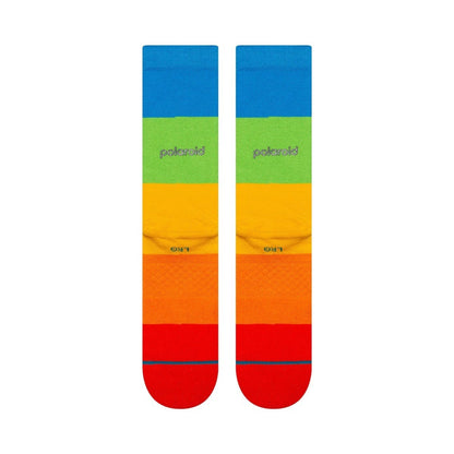 STANCE CHAUSSETTES POLAROID SNAPSHOT CREW Multi