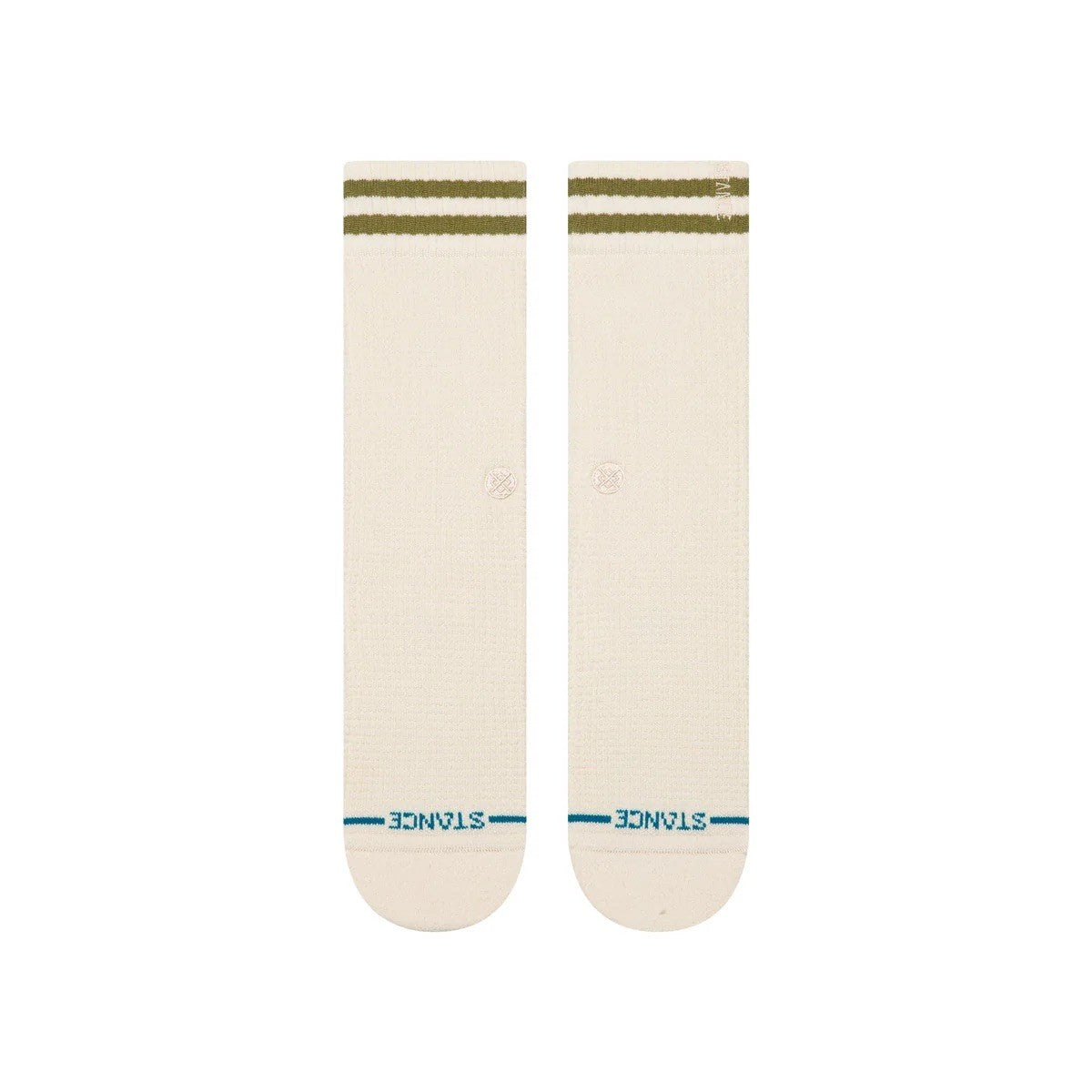 STANCE CHAUSSETTES WAFFLES AND BUTTER CREW Ivory