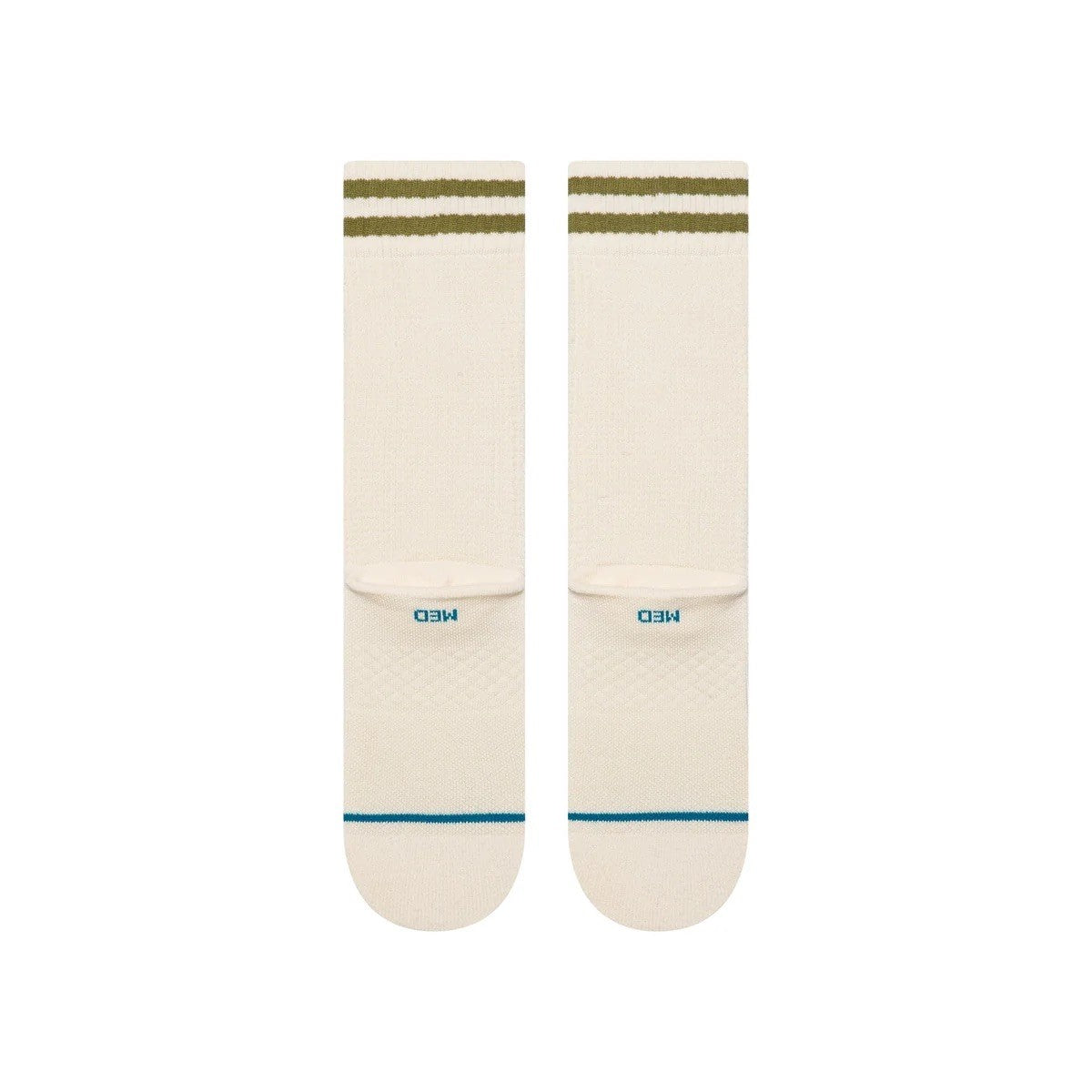 STANCE CHAUSSETTES WAFFLES AND BUTTER CREW Ivory