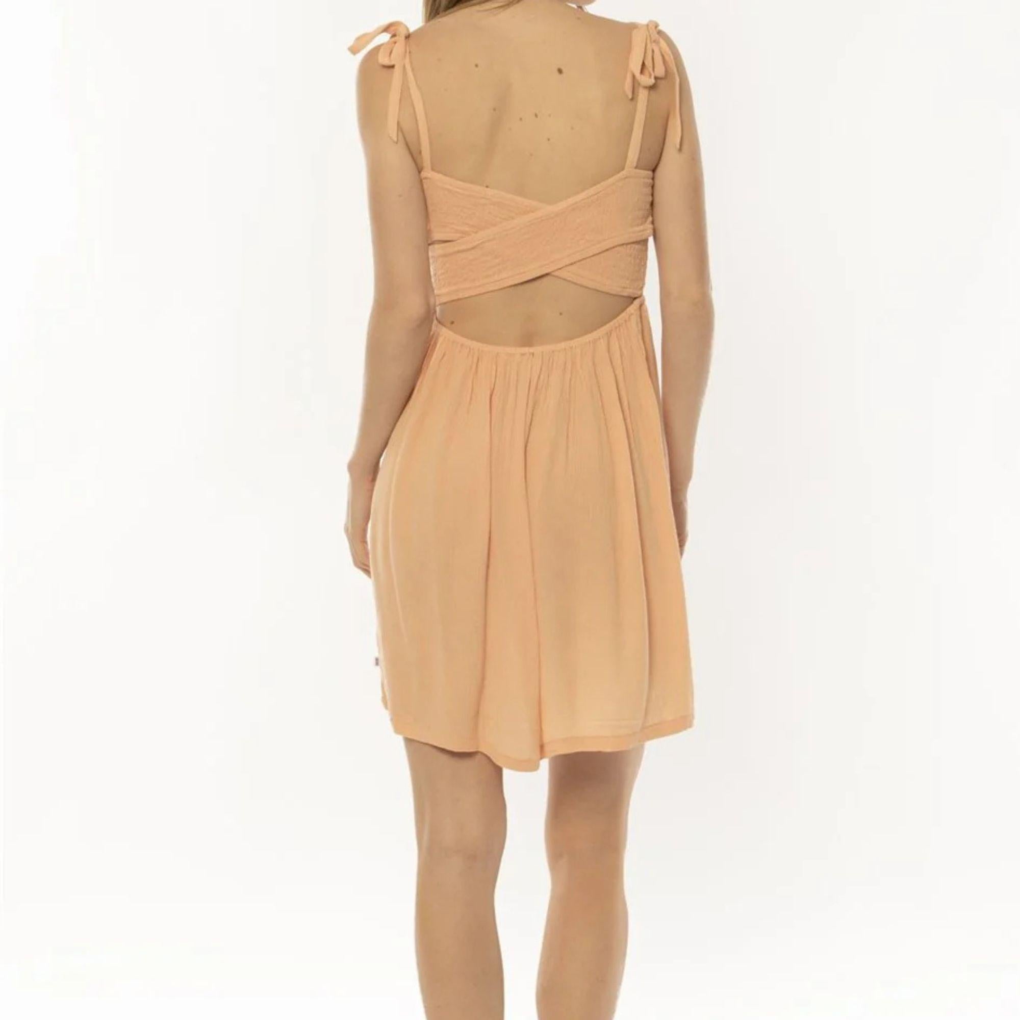 SISSTR ROBE MONTE VISTA Apricot