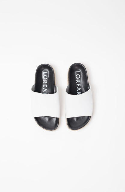 LOREAK CHAUSSURES ZABA LEATHER White