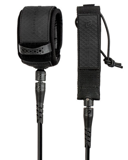 CREATURES LEASH SURF REEF/BIG WAVE Black