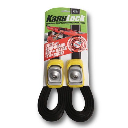 KANULOCK SANGLES DE TOIT BLINDÉES ET VERROUILLABLES 3,3m