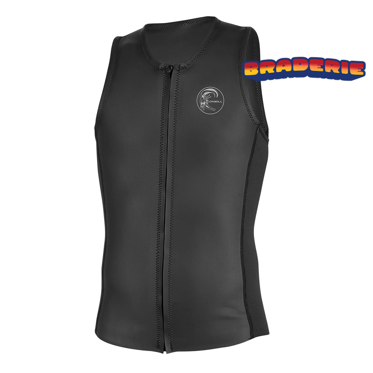 O’NEILL O’RIGINAL VESTE ZIP SANS MANCHE 2 mm Black