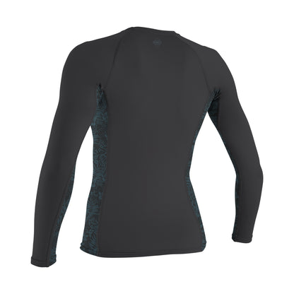 O'NEILL LYCRA FEMME MANCHES LONGUES Tempered steele shade