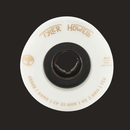 ARBOR ROUES SKATE TYLER HOWELL 69mm PACK 4 White
