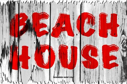 PLAQUE ALUMINIUM EXTERIEUR Beach House