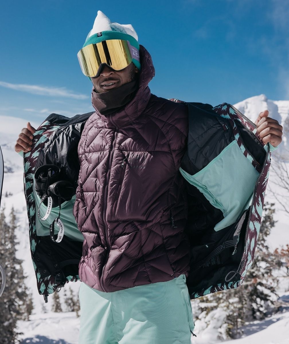 BURTON AK VESTE DE NEIGE GORE-TEX SWASH Fur Purple Root