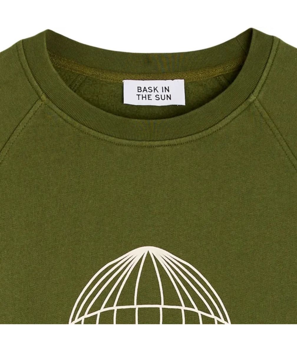 BASK IN THE SUN SWEAT TO THE SEA Olive