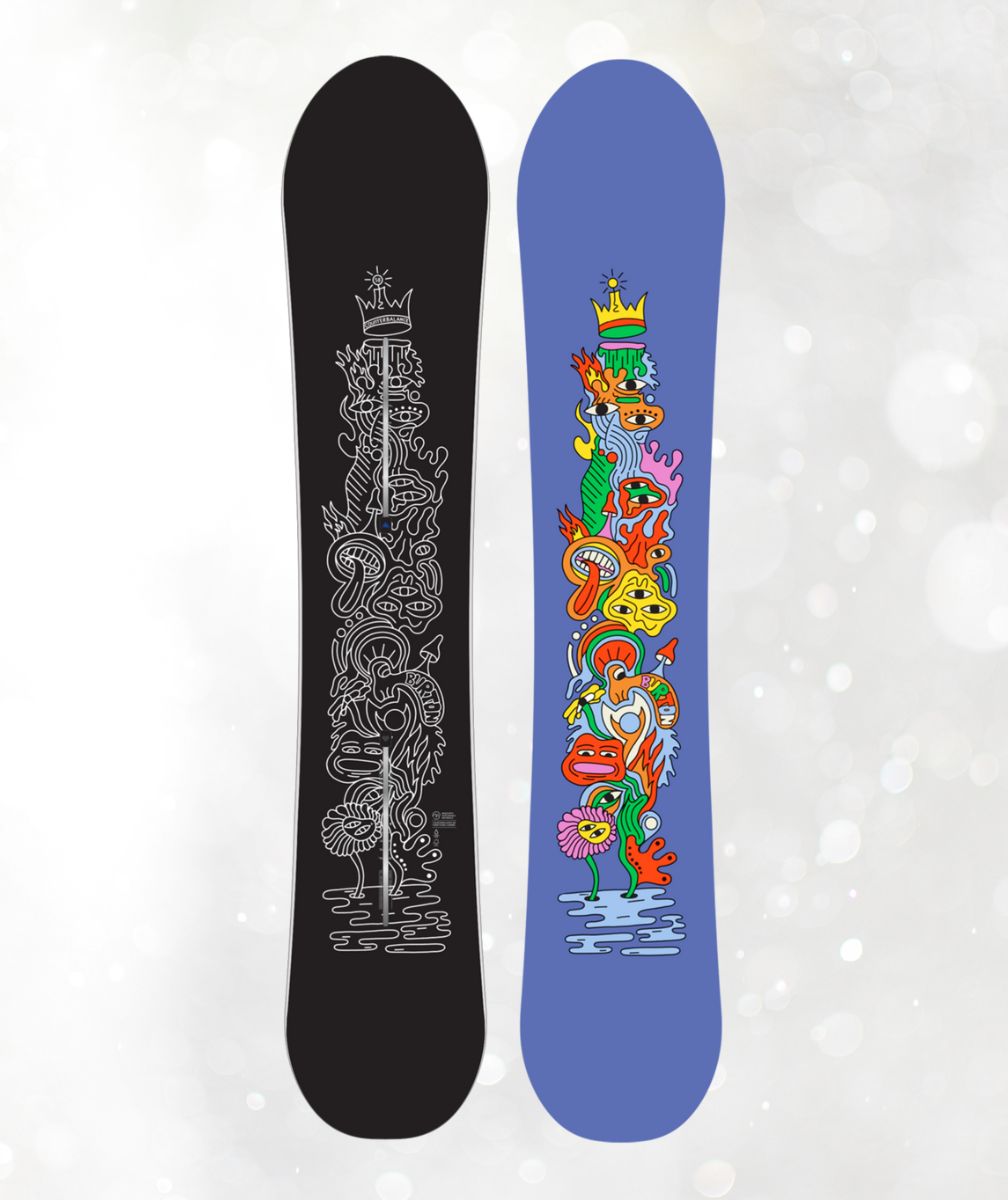 snowboard Burton Counterbalance Hallucinate topsheet et semelle
