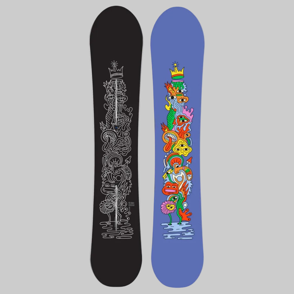 snowboard Burton Counterbalance Hallucinate topsheet et semelle