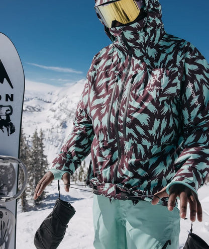 BURTON AK VESTE DE NEIGE GORE-TEX SWASH Fur Purple Root