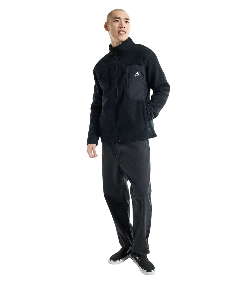 BURTON POLAIRE CINDER FULL ZIP True Black