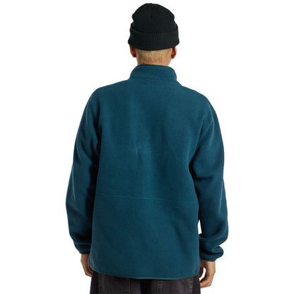 polaire burton mixte bleu canard vue dos porté par homme