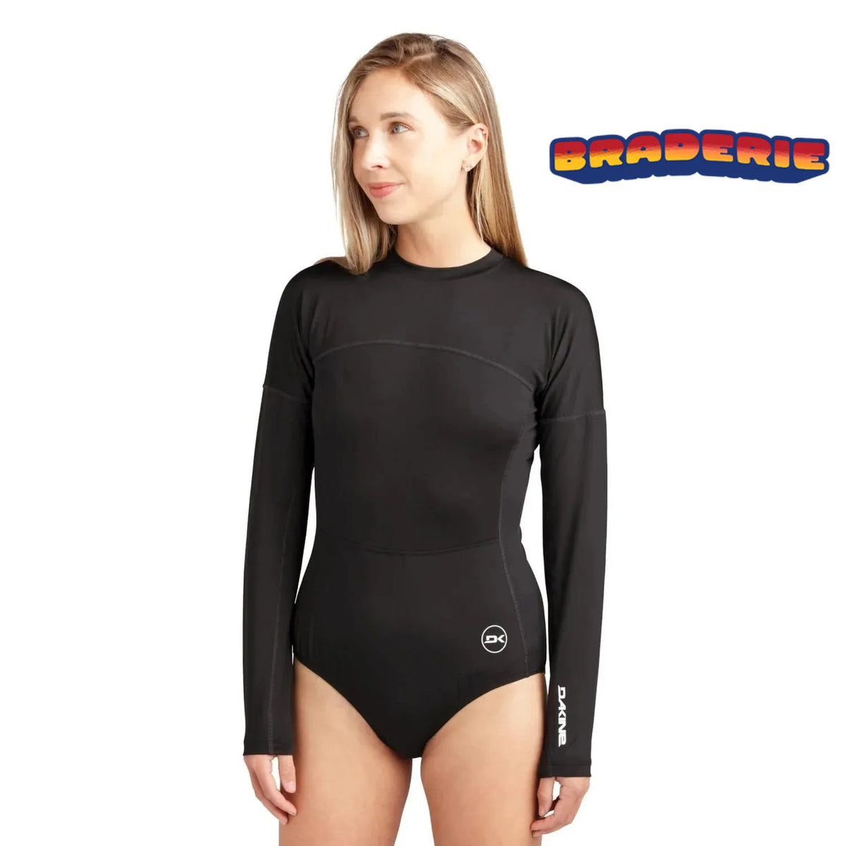 DAKINE MAILLOT LYCRA ANTI-UV HD SURF SUIT Black