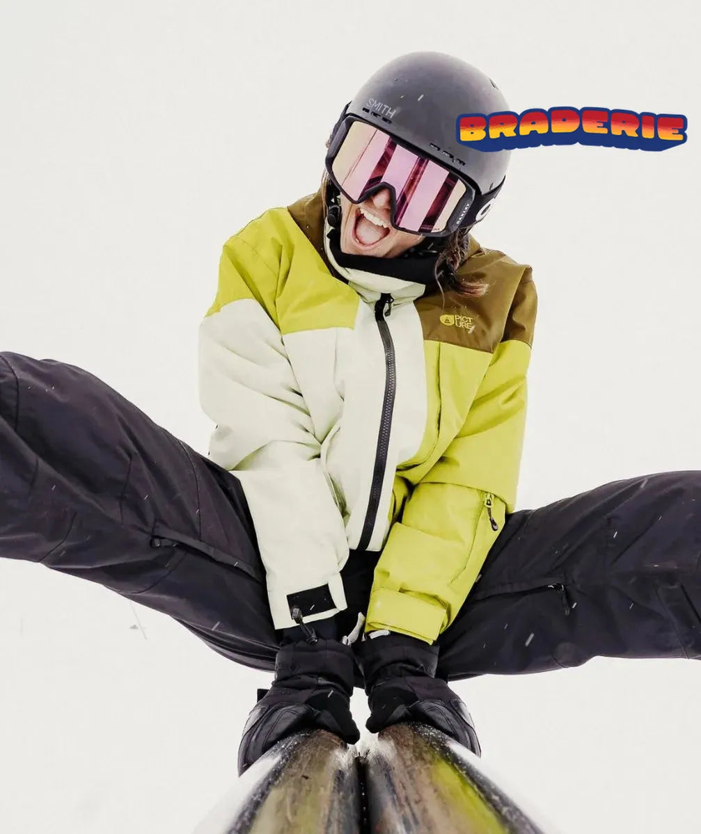 PICTURE VESTE DE SKI & SNOWBOARD FEMME CITRIK Smoke Pine