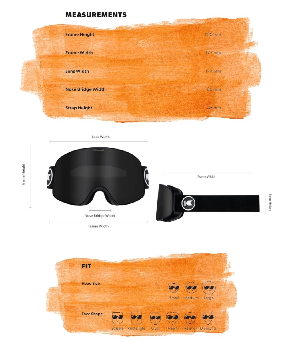 KNOCKAROUND MASQUE DE NEIGE SLINGSHOT Trail break