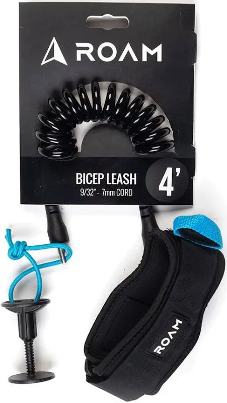 ROAM LEASH BODYBOARD BICEPS Black