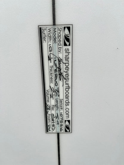 SHARPEYE INFERNO 72 5’9“