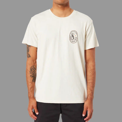 KATIN TEE SHIRT BORNÉO Vintage white