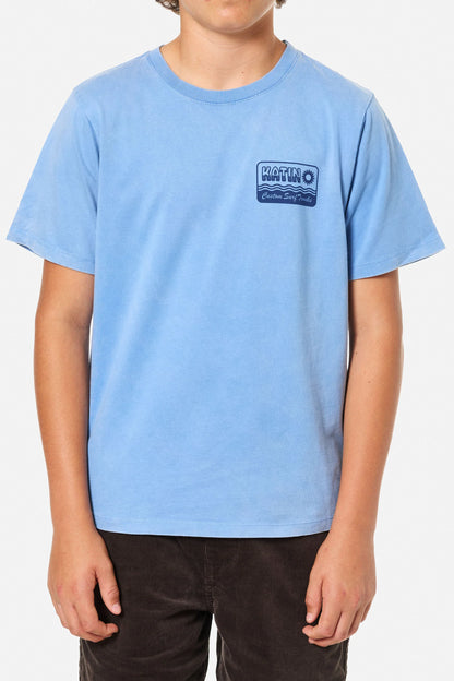 KATIN TEE SHIRT AQUATIC Blue wash