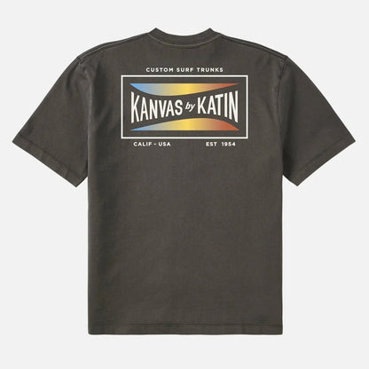 KATIN TEE SHIRT RELAXED SCRUBBER Black wash (Copie)