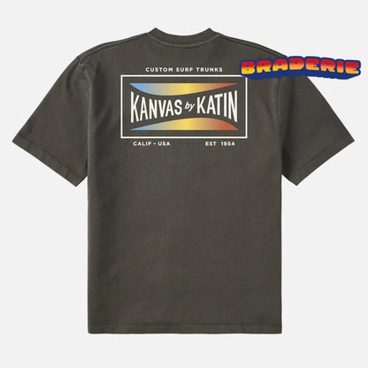 KATIN TEE SHIRT RELAXED SCRUBBER Black wash