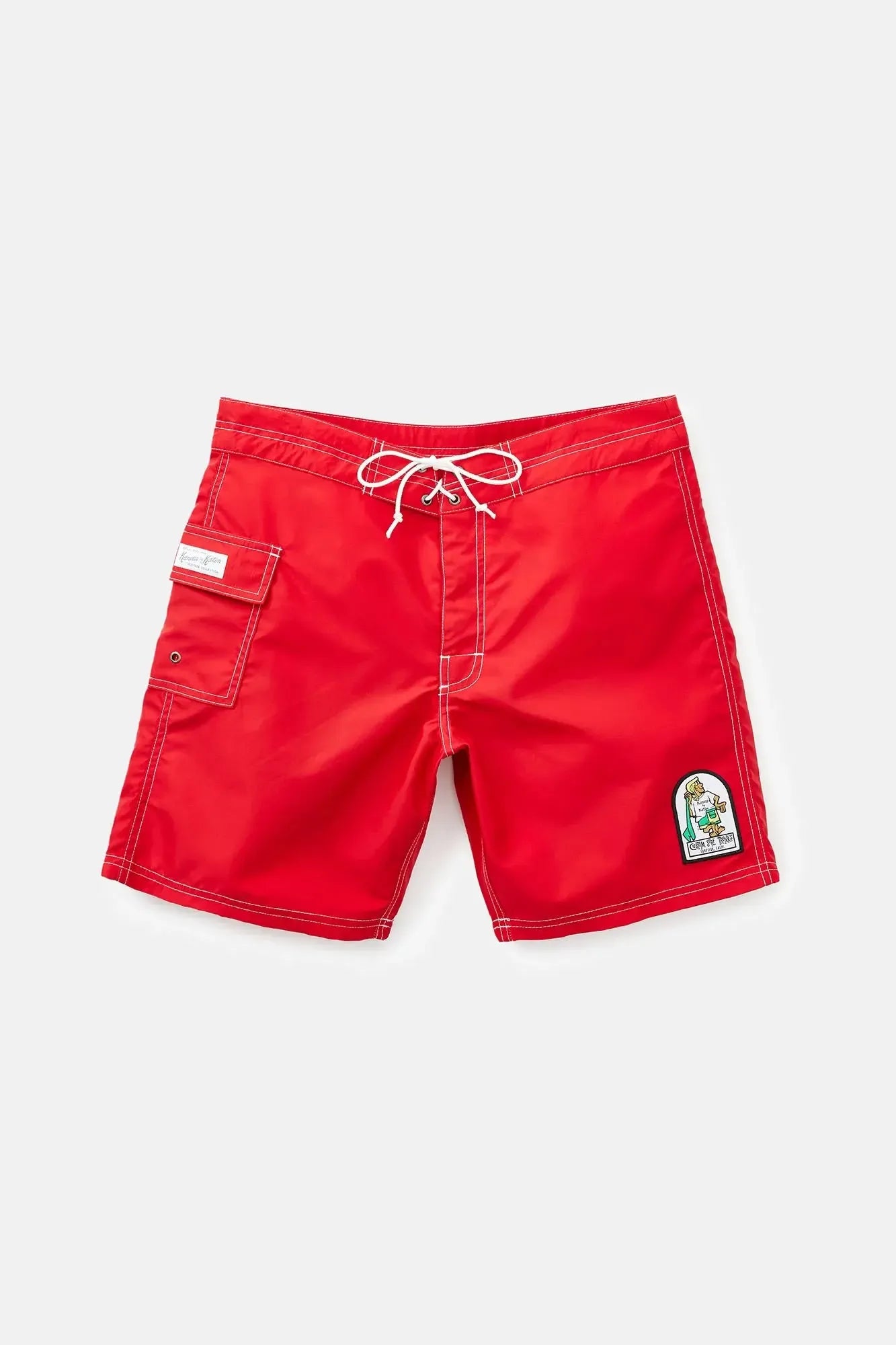 KATIN BOARDSHORT WATERMAN TRUNK Red-Massilia Surf Shop