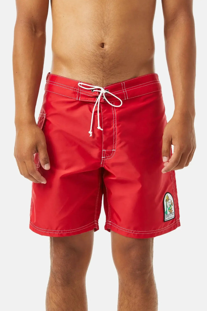 KATIN BOARDSHORT WATERMAN TRUNK Red-Massilia Surf Shop