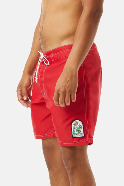 KATIN BOARDSHORT WATERMAN TRUNK Red-Massilia Surf Shop