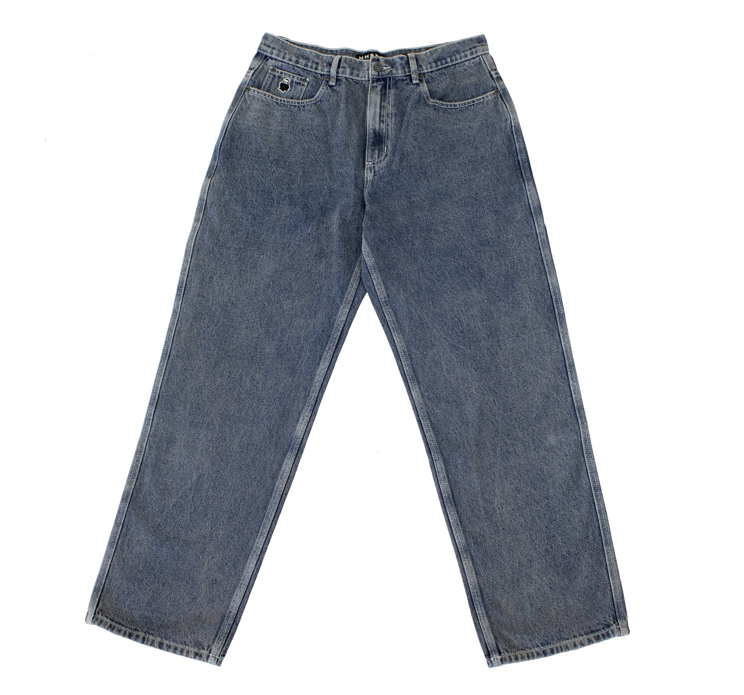 NNSNS JUNIOR PANTALON BIGFOOT DENIM Médium washed