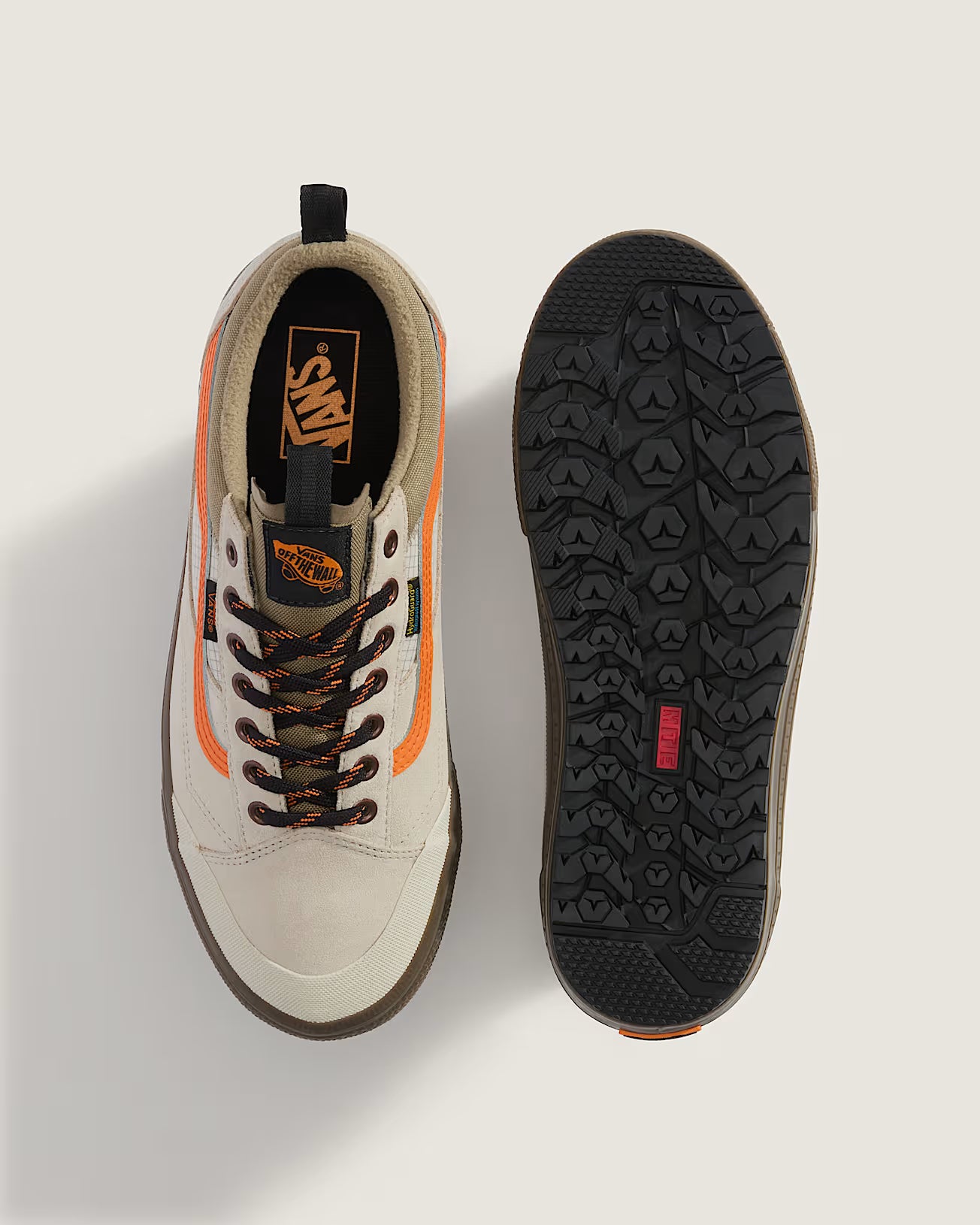 VANS OLD SKOOL WATERPROOF Taupe orange