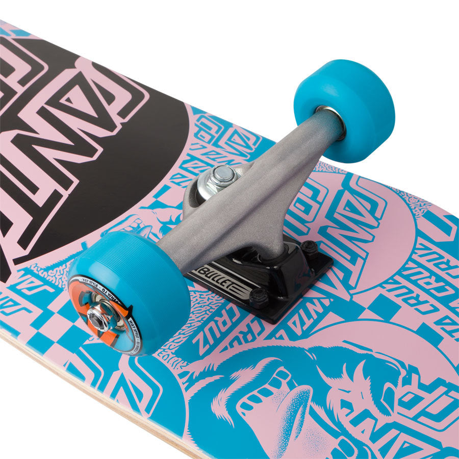 SANTA CRUZ SKATE COMPLET FLIER DOT 8“