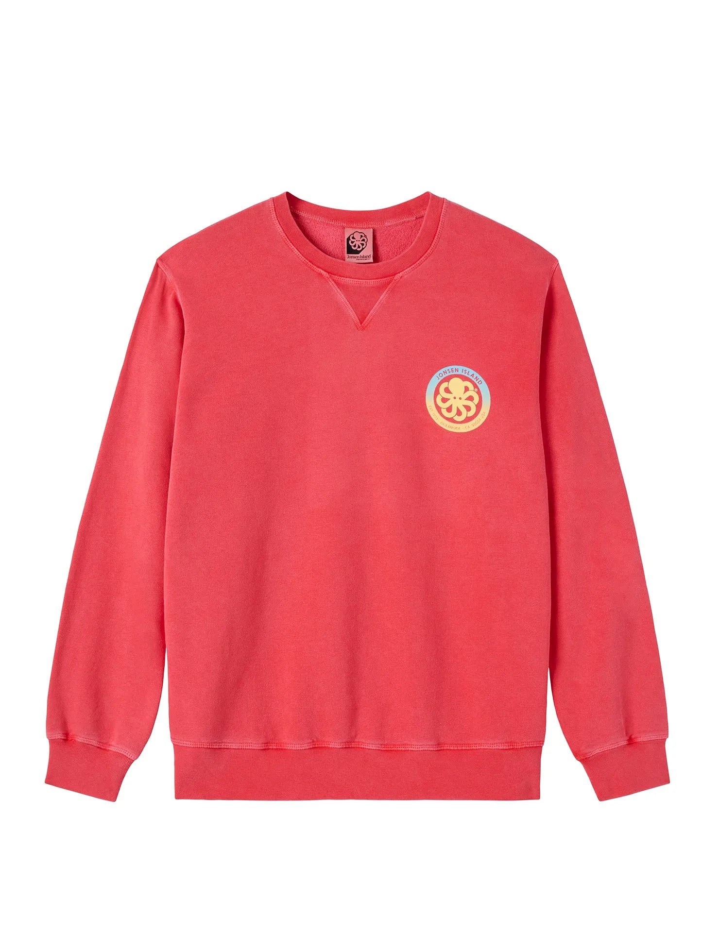 JONSEN ISLAND SWEATSHIRT CLASSIC GUSTAVO AUTHENTIC HEART Red f/o