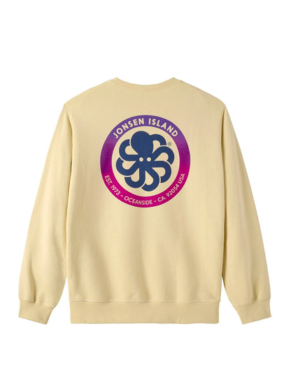 JONSEN ISLAND SWEATSHIRT CLASSIC GUSTAVO AUTHENTIC Yellow